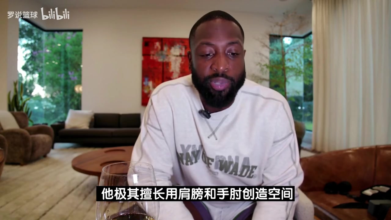 韦德亚历山大擅长用肩膀手肘创造空间这是合法动作不算犯规