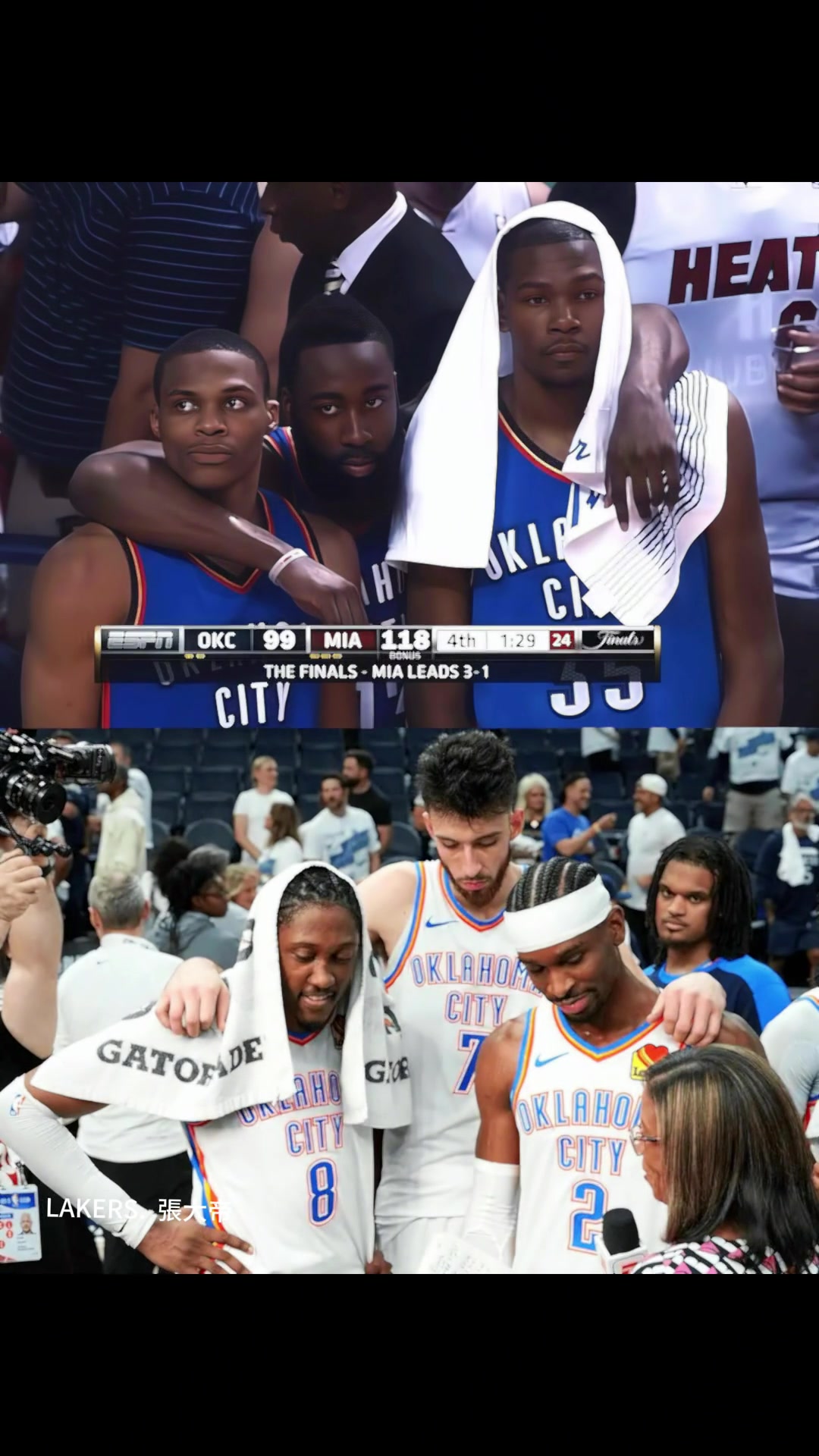 雷霆新三少率队夺冠他们超越昔日雷霆三少了吗