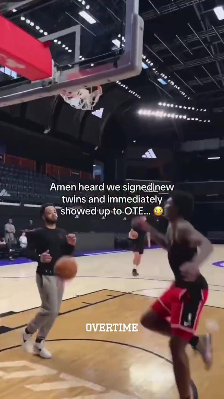 准备首发二号位阿门休赛期苦练得分技巧