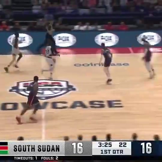 太阳选中2米18南苏丹天赋怪马卢阿奇去年对位浓眉和恩比德大杀四方