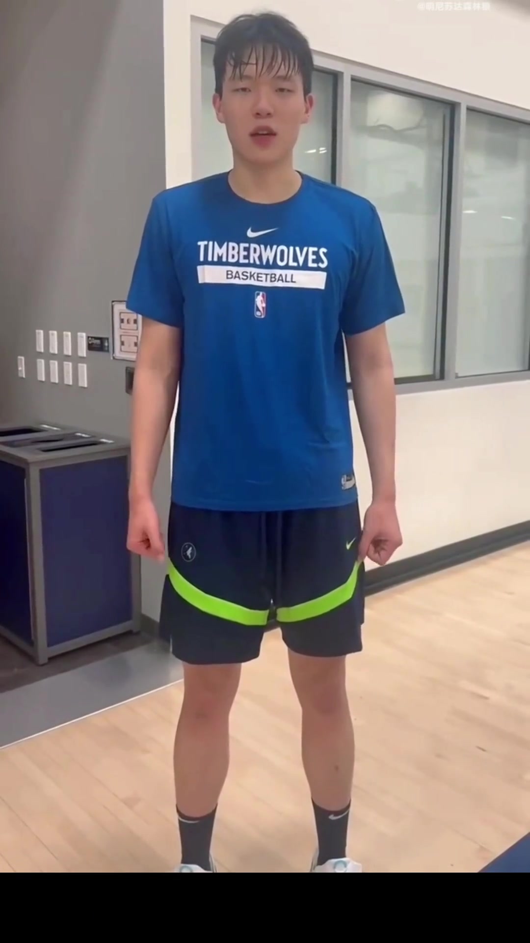 虽然被开拓者截胡了但还是感谢森林狼试训我们小杨