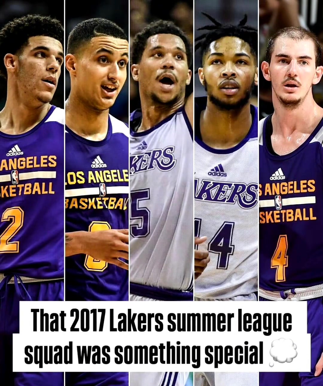 怀念吗湖人17年夏季联赛首发阵容