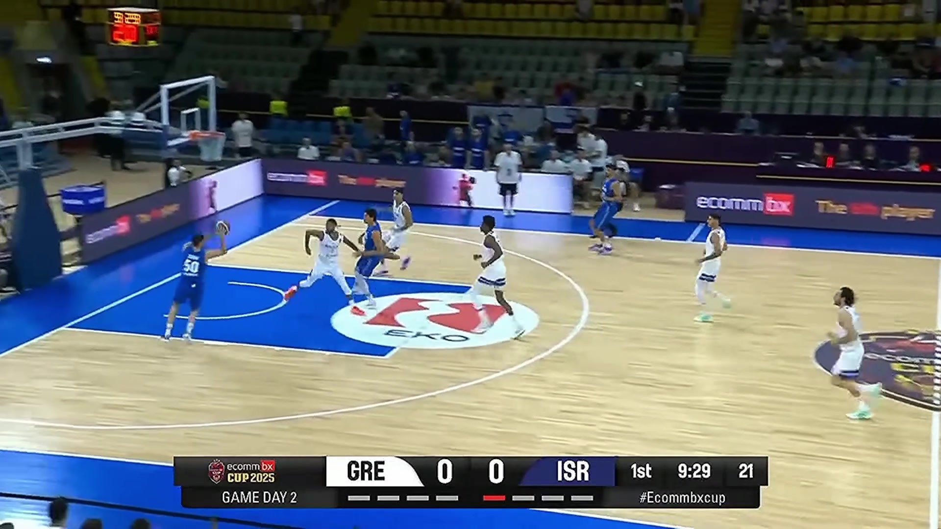 瀚森左膀右臂阿夫迪亚对希腊男篮内外开花砍下16分6板3助