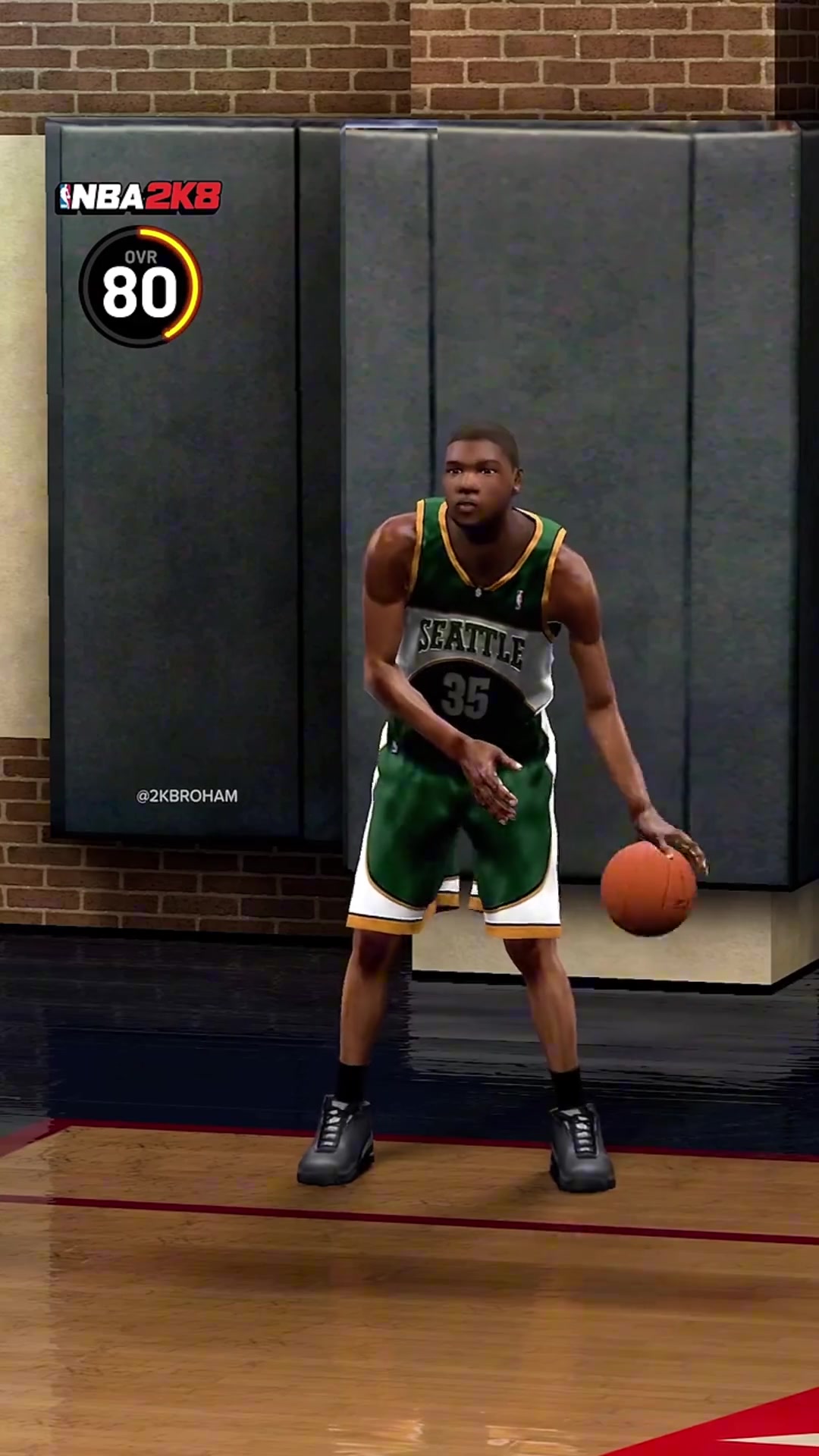 盘点杜兰特在历代NBA 2K里投篮画面2K14开始转折点