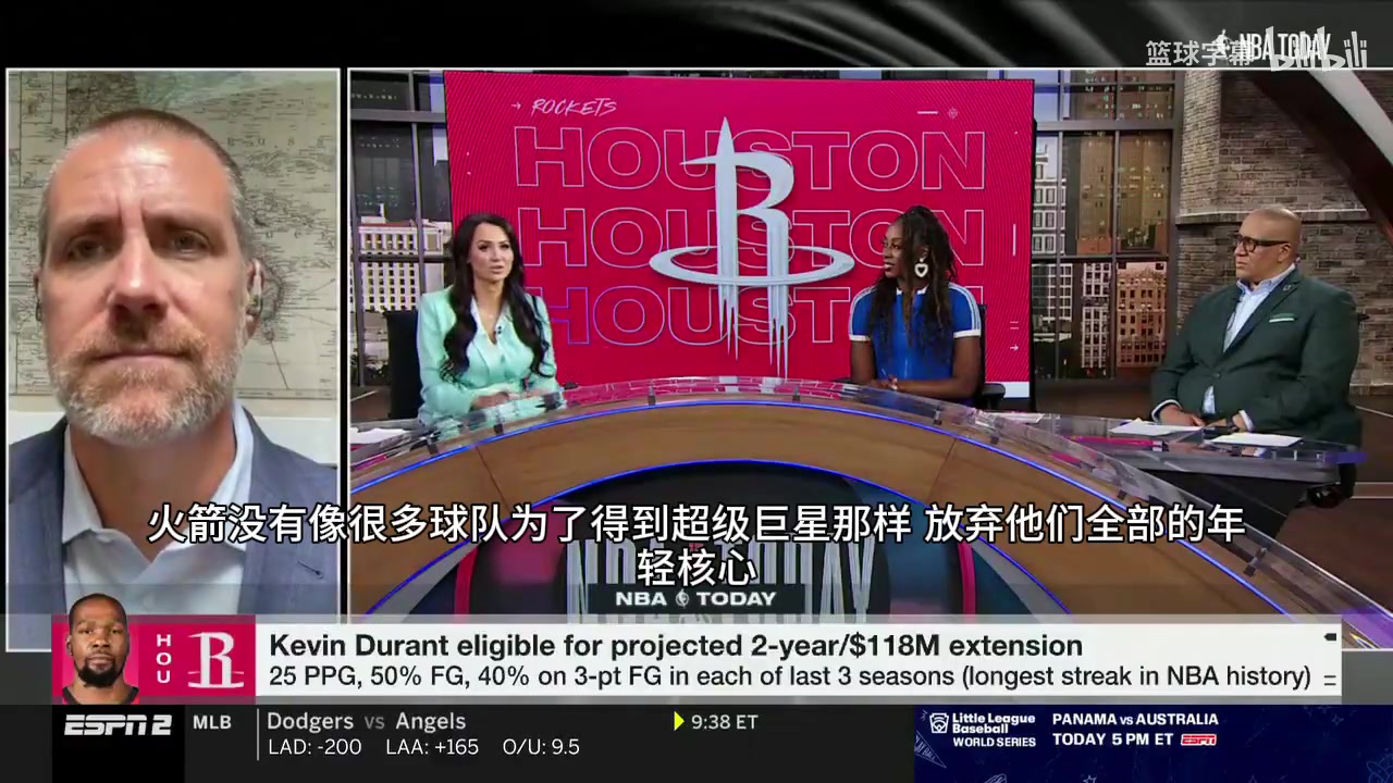 名记曾言杜兰特越晚续约对火箭前景越不利勇士就是前车之鉴