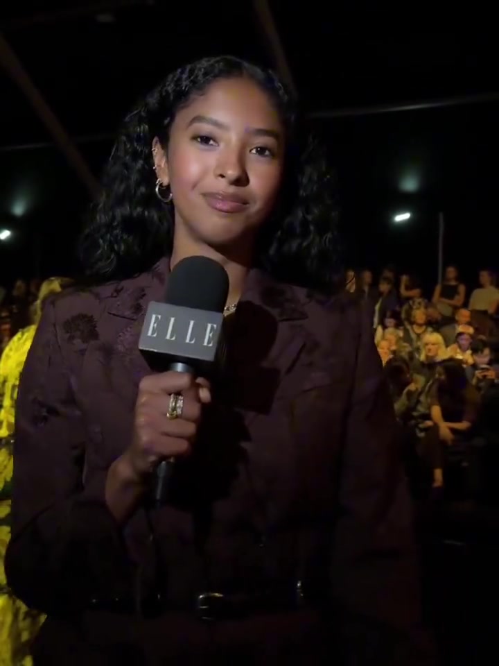 太优秀了颜值也高科比大女儿正在热爱的领域闪闪发光