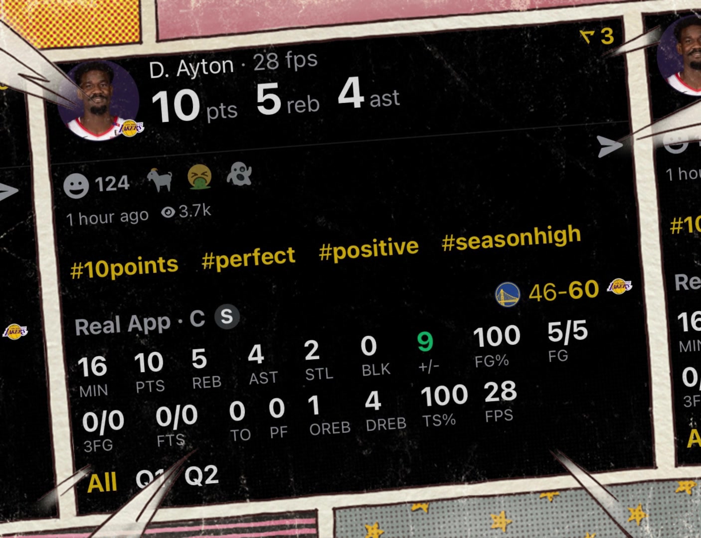 顿宝今天起飞了半场出战16分钟投篮5中5砍下10分5板4助2断