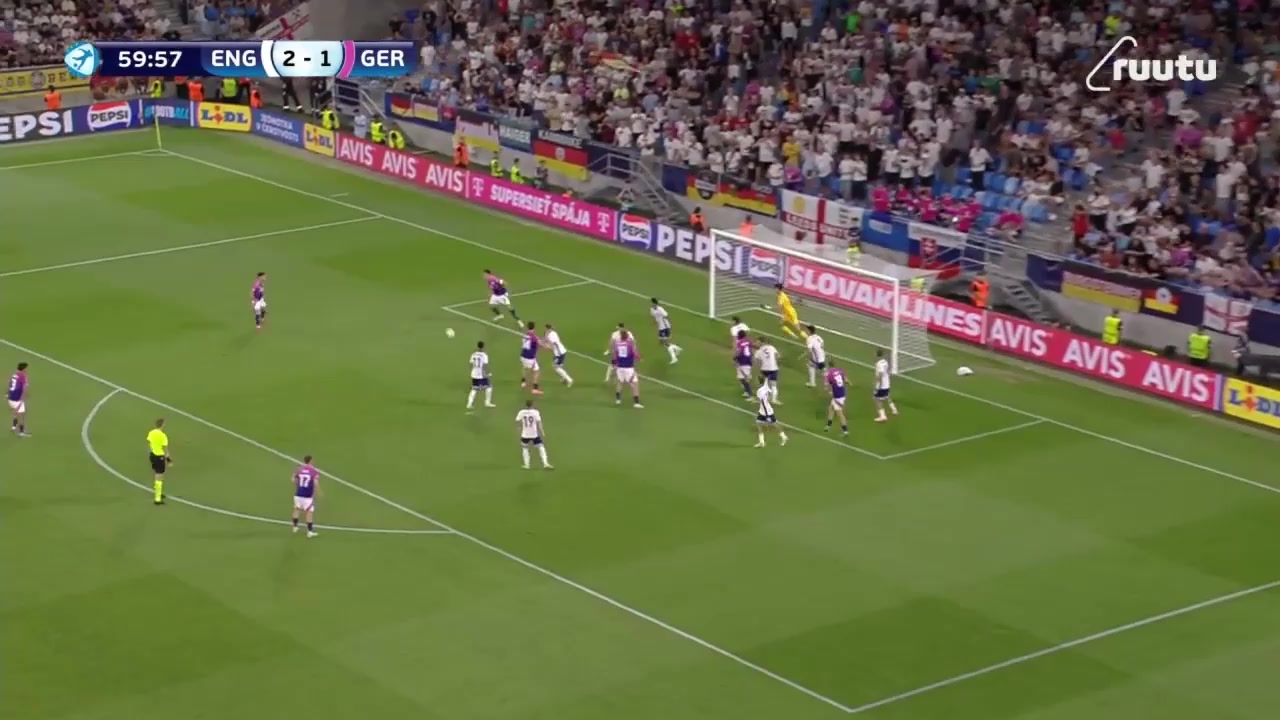 德国2-2扳平英格兰内布尔禁区内抽射破门