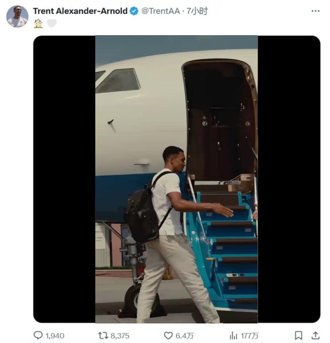 阿诺德社媒回顾加盟皇马过程家爱心红军球迷反骨仔